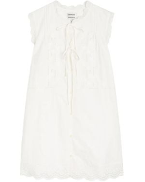 Damson Madder Blondey Mini Dress - White