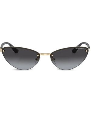 ARMANI EXCHANGE キャットアイ サングラス - メタリック