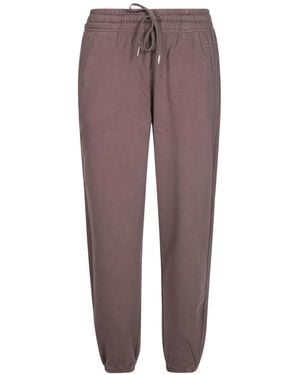Sun 68 Drawstring Cotton Track Trousers - Purple