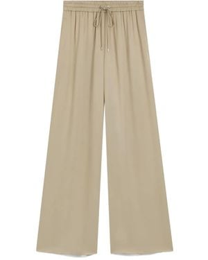 BOSS Drawstring Wide-Leg Pants - Natural