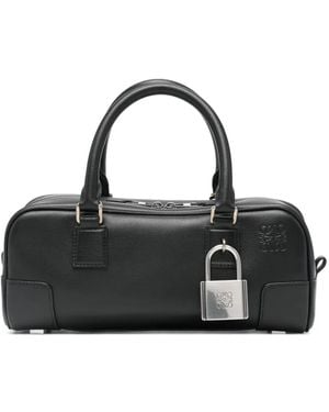 Loewe Amazona レザーハンドバッグ - ブラック