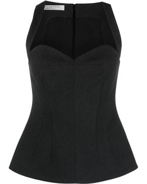 Philosophy Di Lorenzo Serafini Bustier-Style Top - Black