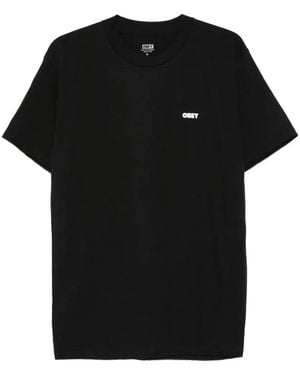 Obey Logo T-Shirt - Black