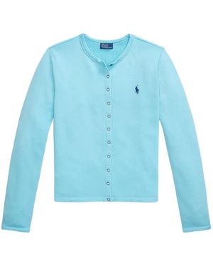 Polo Ralph Lauren Long-Sleeve Cardigan - Blue