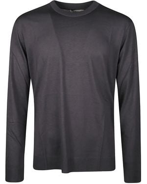 Altea Lyocell Long-Sleeve T-Shirt - Grey