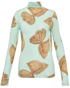 Ulla Johnson T-Shirt Aurelia - Bleu