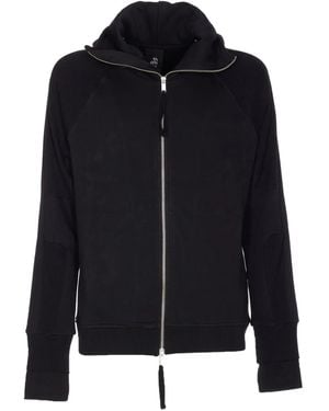 Thom Krom Zip-Up Hoodie - Black
