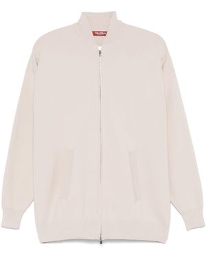 Max Mara Teorema Bomber Jacket - White