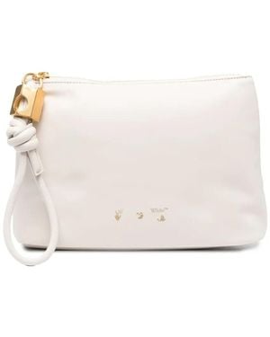 Off-White c/o Virgil Abloh 25 Slider Zipped Pouch - Natural