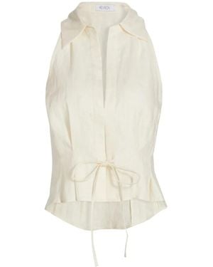 Hevron Sloan Vest - White