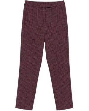 Patrizia Pepe Geruite Broek - Paars