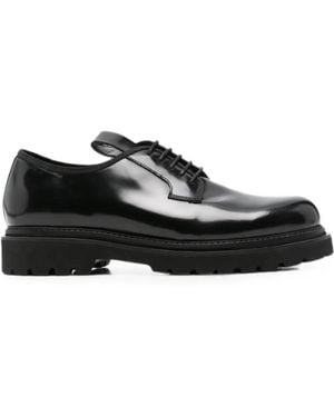 SERGIO MORETTI FIRENZE Lace-Up Derby Shoes - Black