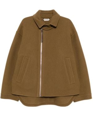 JW Anderson Double Faced Fireman Jacket - Brown