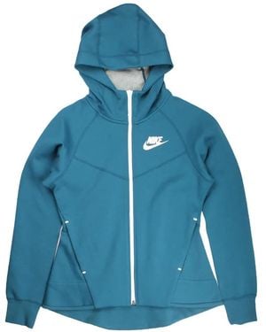 Nike Hooded Fleece Jacket - Blue