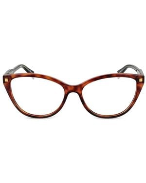 Polaroid Tortoise-Shell Cat-Eye Glasses - Natural