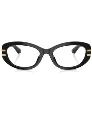 Dolce & Gabbana Dg3455 Cat-Eye Frame Glasses - Black