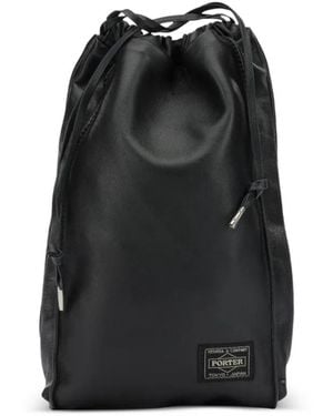 Porter-Yoshida and Co Sac Pouch Clutch Bag - Black