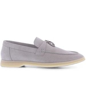 Paris Punk Luca Loafers - White