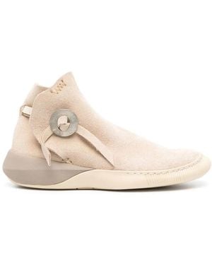 Visvim Gila Moc Mid Ii-Folk Suede Trainers - Multicolour