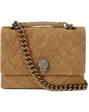 Kurt Geiger Large Kensington Shoulder Bag - Brown