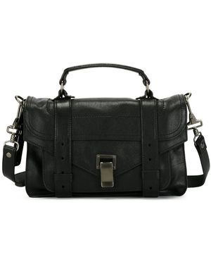 Proenza Schouler Ps1 サッチェルバッグ タイニー - ブラック