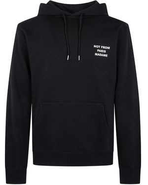 Drole de Monsieur Not From Paris Madame Hoodie - Blue