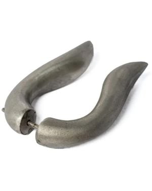 Parts Of 4 Hathor Matte-Finish Earring - White