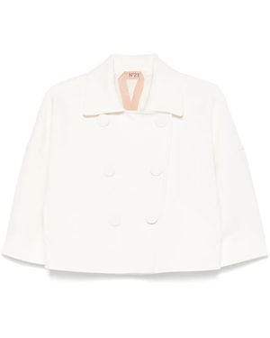 N°21 Fabric Blazer - White