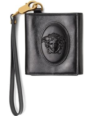 Versace Portemonnaie Mit Medaillon-Riemen - Schwarz