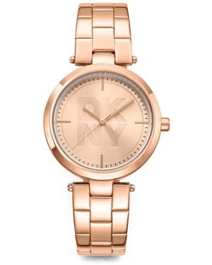 DKNY Orologio Con Logo - Bianco