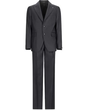 Tagliatore Single-Breasted Suit - Black