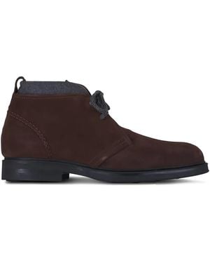 Ron White Nevin Lace-Up Boots - Brown