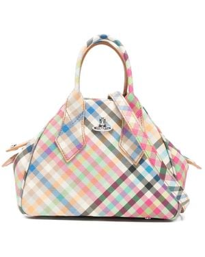 Vivienne Westwood Small Yasmine Tote Bag - White