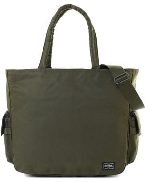 Porter-Yoshida and Co Sac Cabas Unit - Green