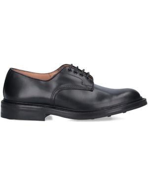 Tricker's Daniel Derby-Schuhe - Schwarz