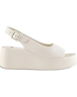 Högl 65Mm Loulou Platform Wedge Sandals - Natural