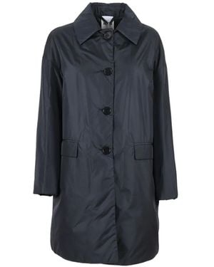 Aspesi Cappotto Teena Con Bottoni - Blu