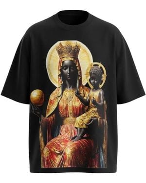 M4MaddMaxx Madonna Graphic-Print T-Shirt - Black