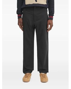 Paul Smith ボタン ストレートパンツ - ブラック