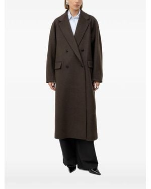 HUGO Abrigo Oversize Con Doble Botonadura - Negro