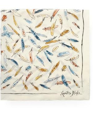 Burberry Foulard Imprimé - Blanc