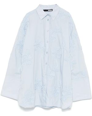 ROTATE BIRGER CHRISTENSEN フローラル シャツ - ホワイト