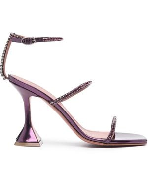 AMINA MUADDI Sandali Gilda 95Mm - Rosa