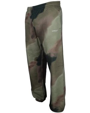 Off-White c/o Virgil Abloh Camouflage-Print Track Pants - Green