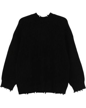 Jonathan Simkhai Willa ダメージ セーター - ブラック