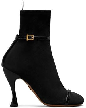 Thom Browne 4-Bar Ankle Boots - Black