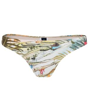 Lygia & Nanny Bikinislip Met Print - Wit