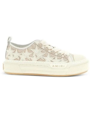 Amiri Monogram Star Court Trainers - White