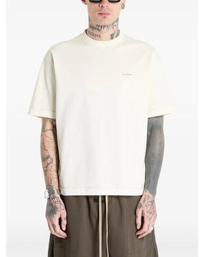 HAL STUDIOS® Logo-Stamp Short-Sleeve T-Shirt - White