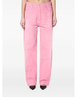 Balenciaga Distressed Jeans - Pink